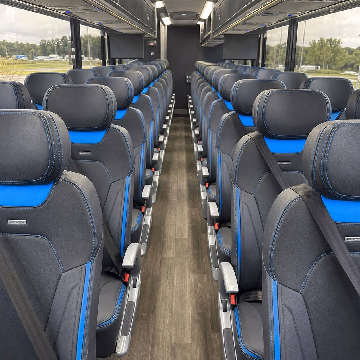 corporate charter buses for newton s route 128 employers