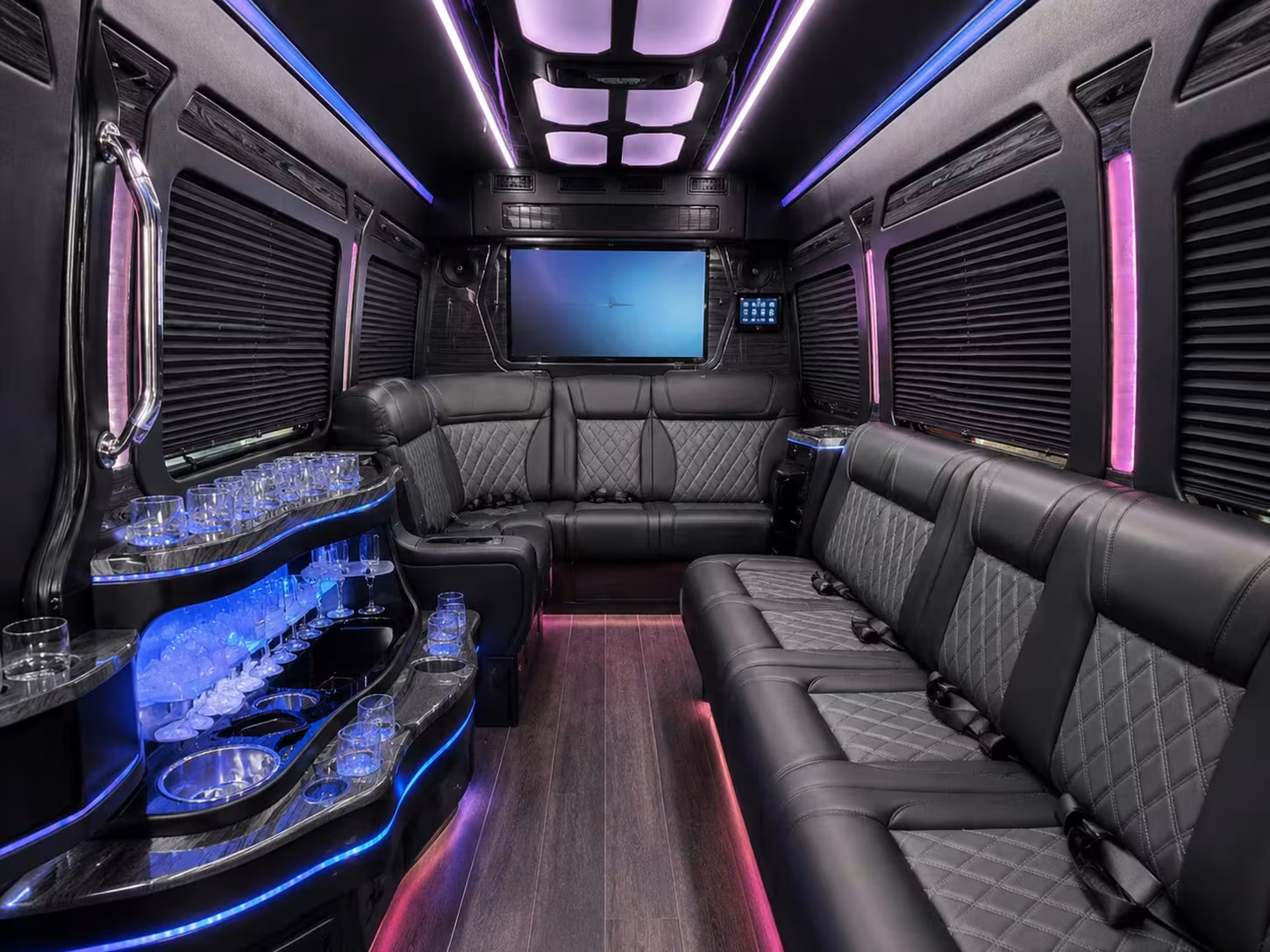 event transportation bus rentals in newton