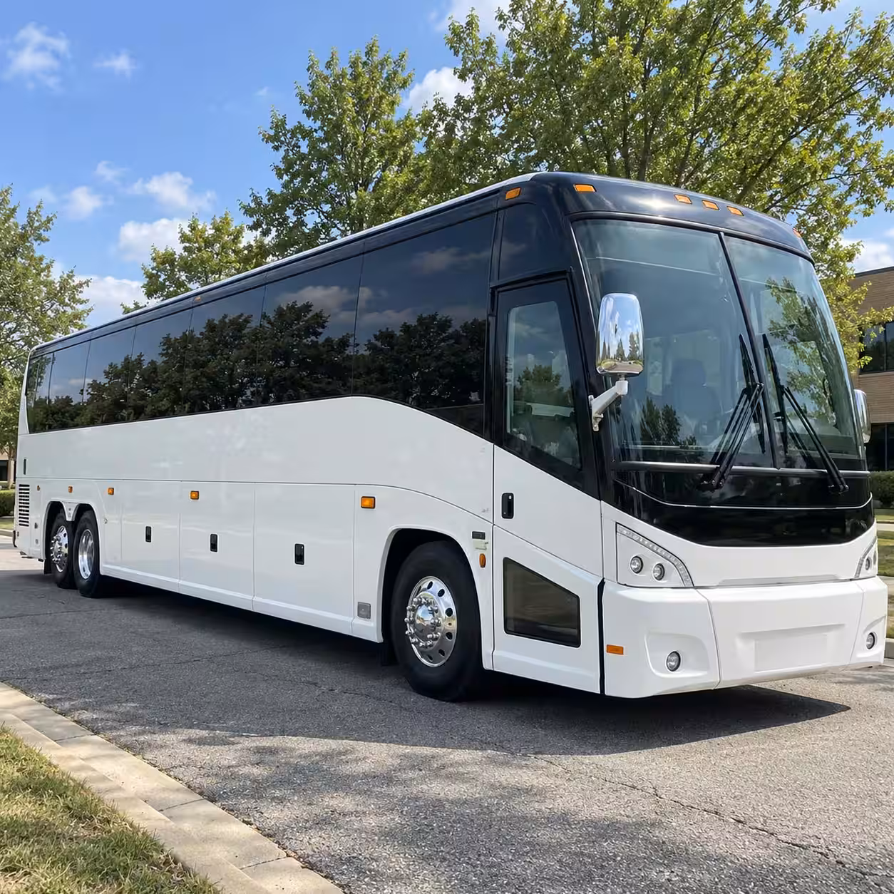 multi stop prom shuttle buses across newton s villages