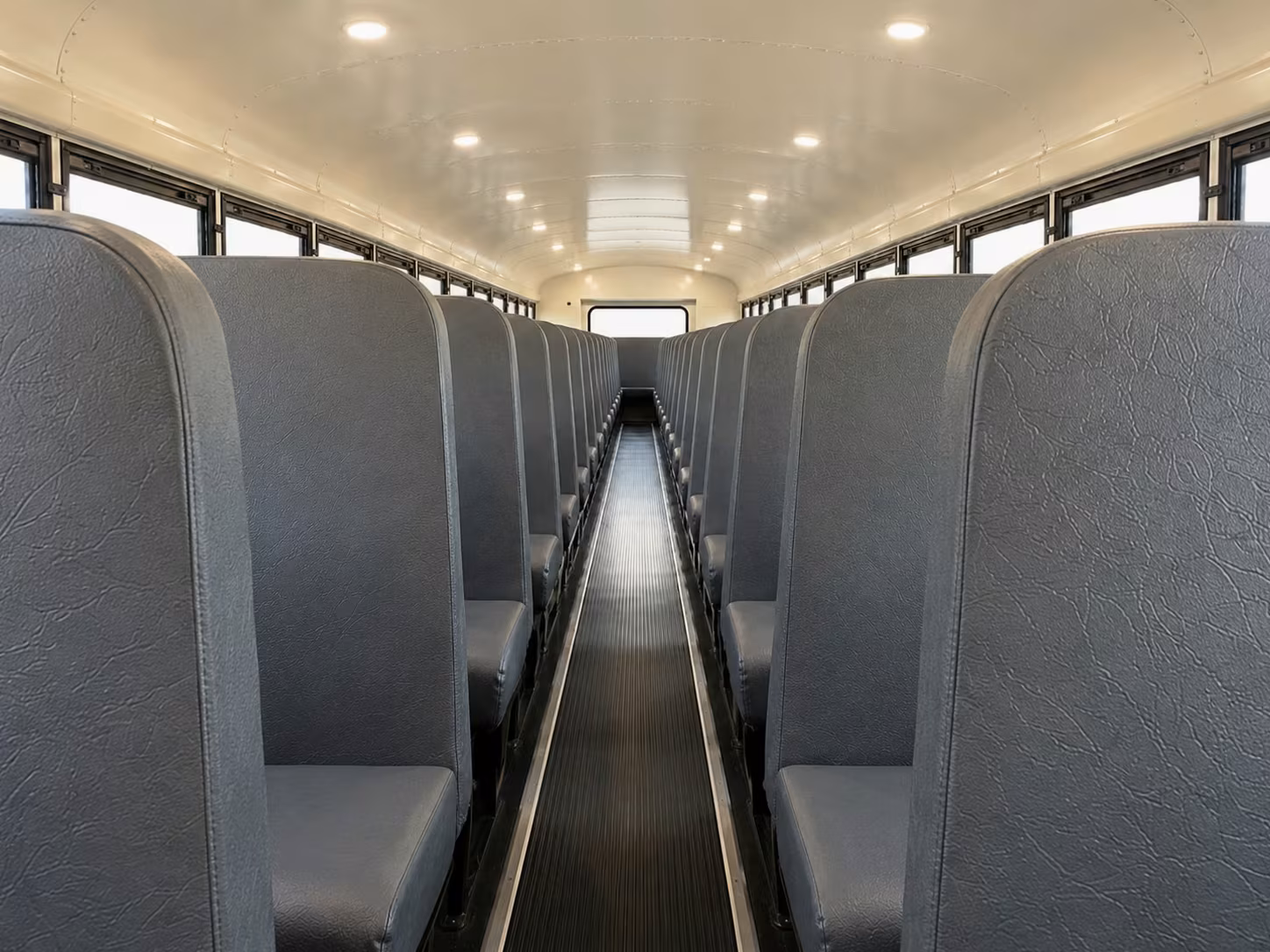 school bus interior